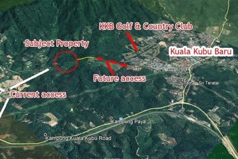KKB 31 acres durian hill land access