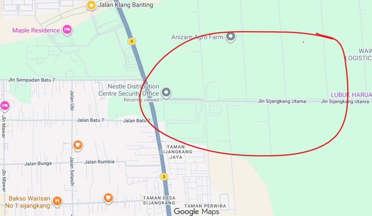 Johan Setia 2a location