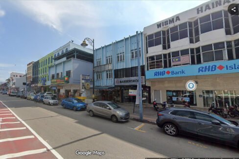 Shops fronting main road1