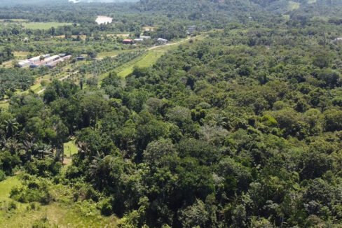 Plot B back portion aerial